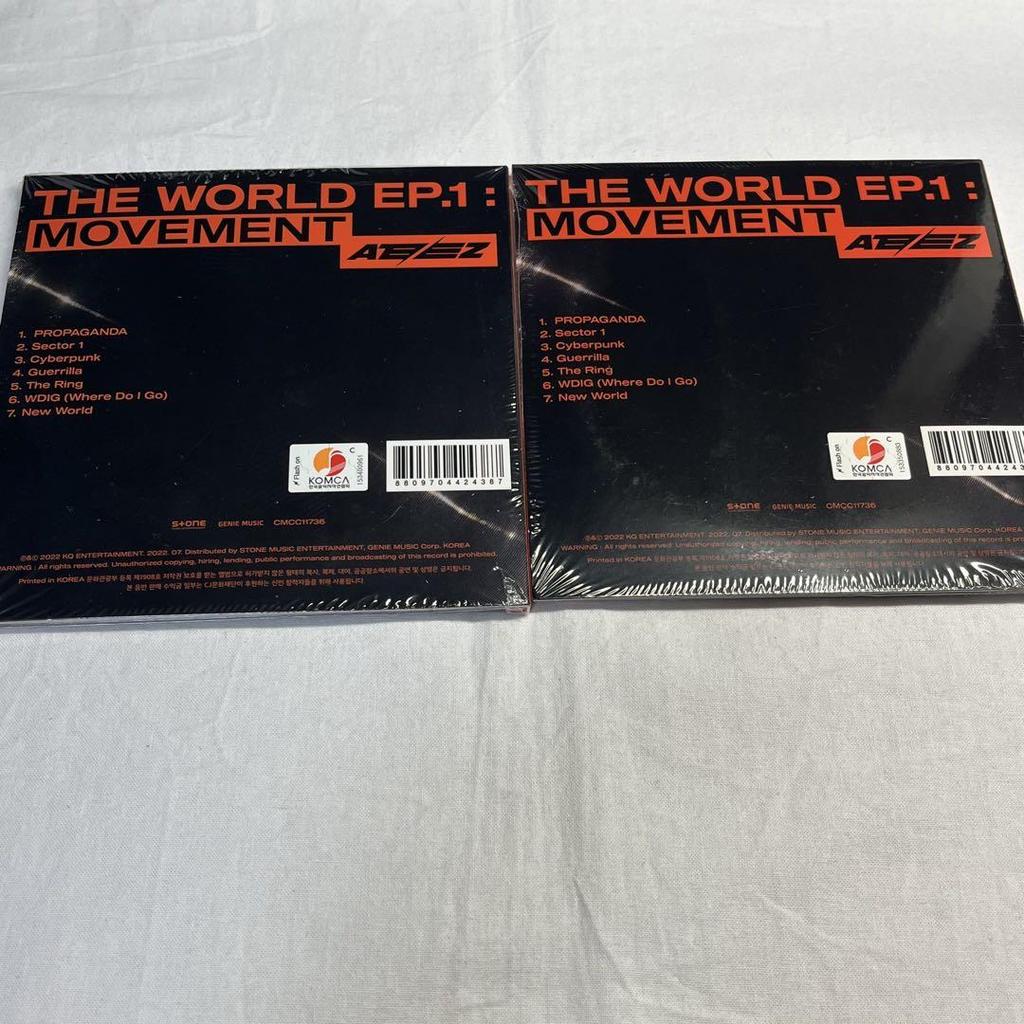 [USED] ATEEZ Movement Digipack Album Hongjoong Mingi