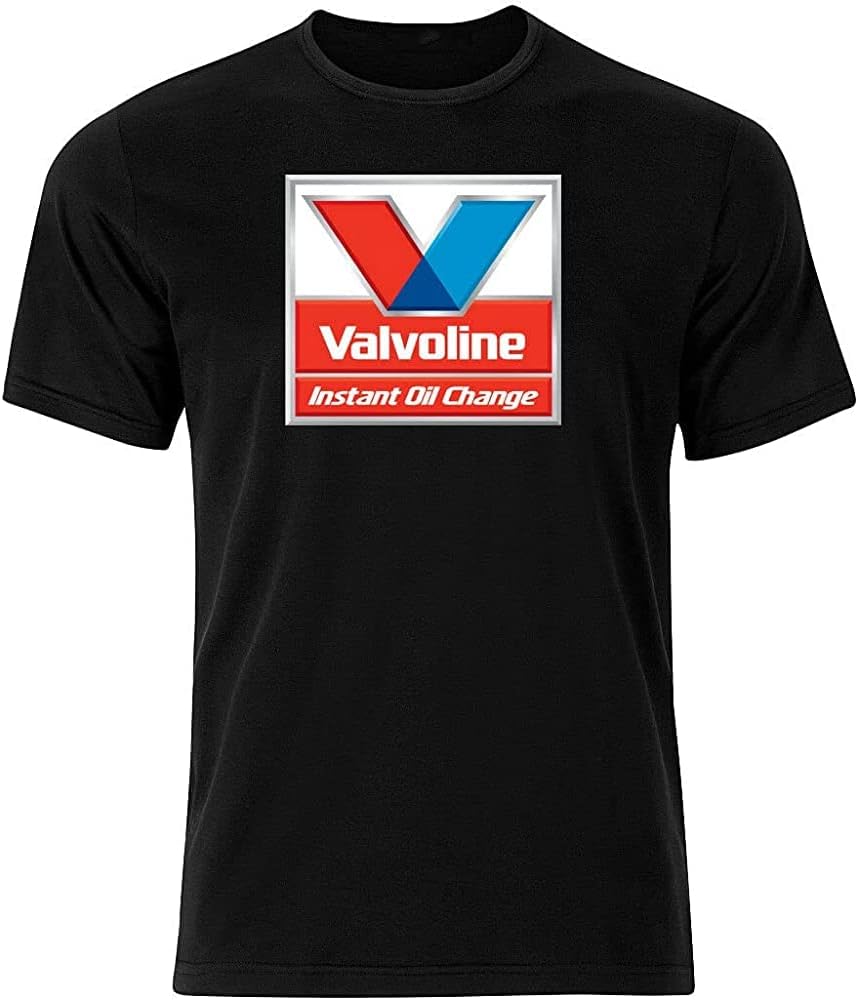 NAKU Valvoline Instant Oil Change - Graphic Cotton T Shirt Short & Long Sleeve Black Black XL чёрный