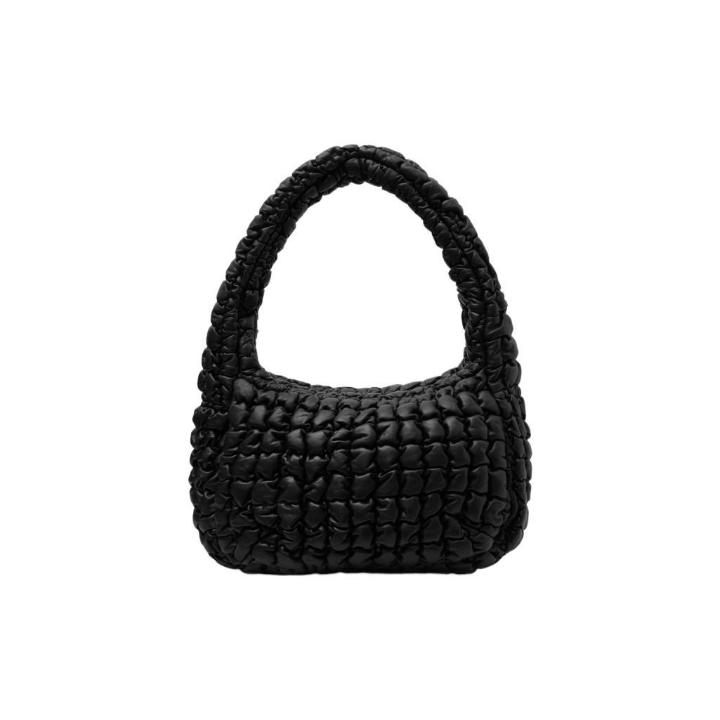 

Новая сумка COS Cloud из овчины, портативная сумка через плечо, женская черная сумка на плечо 1200506001 40.1*22.1*39.6CM