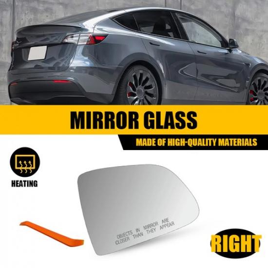 Spiegelglas Beheizt Mit Trägerplatte Links Rechts Seite Für Tesla Model Y -2025