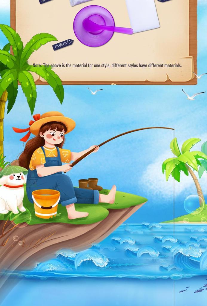 Marine Life Series DIY Mosaic Coaster Kit: Cultural Collage Materials