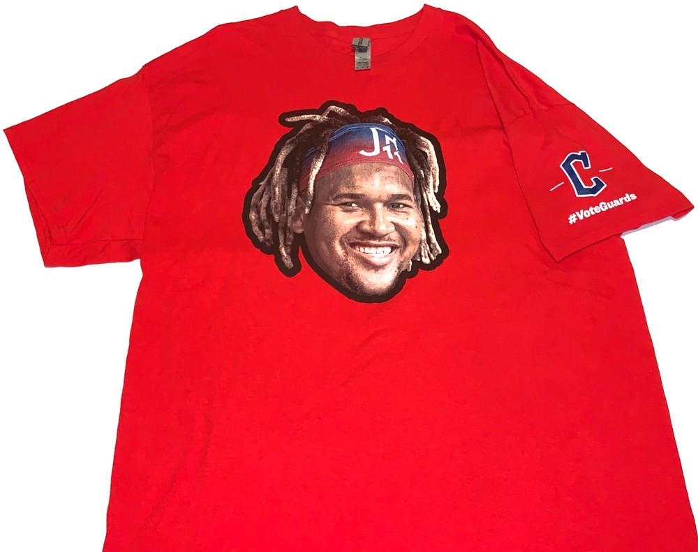 

Jose Ramirez Cleveland Guardians Baseball T-Shirt Nice! XL Unisex T-Shirt S