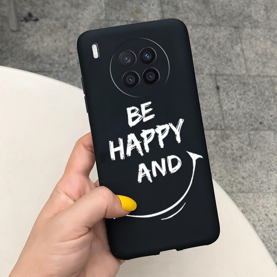 Sunflower Case For Honor 50 Lite Cover On Huawei Nova 8i Phone Case Fashion Painted Soft Back Cover For Honor50 Lite Nova8i Capa