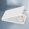 Rechargeable Wireless Folding Keyboard Slim Design Foldable Keyboard Bluetooth Keyboard  Office
