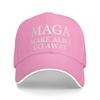 MAGA Make Albo Go Away  Outfit Unisex Women Baseball Caps  Trucker Hat Retro Outdoor Headwear Adjustable Fit Snapback Cap