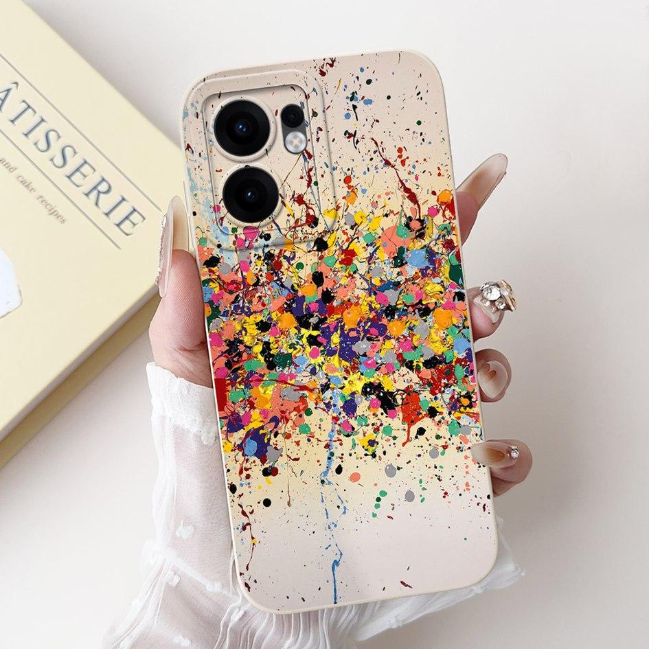 For Oppo Reno 13F 2025 Case Cute Rabbit Panda Flower Soft Silicone Shockproof Cover For OPPO Reno13 FS Fundas RENO13F Phone Case