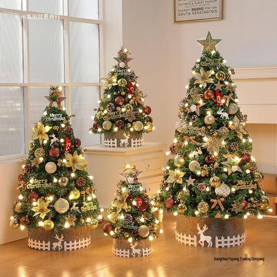 2024 New Small Christmas Tree Home Desktop Ornament Set
