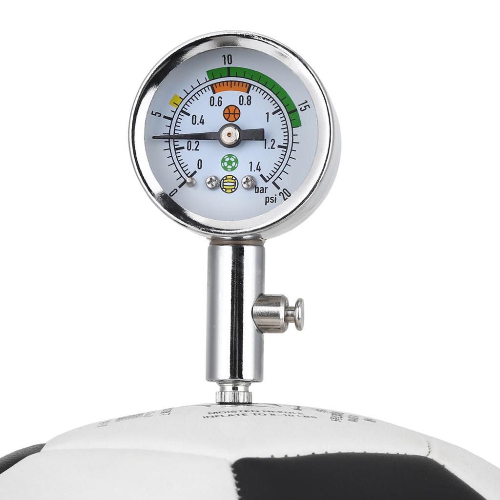 Mini Ulitity Air Pressure Gauge Barometer Tool for Basketball Football Volleyball