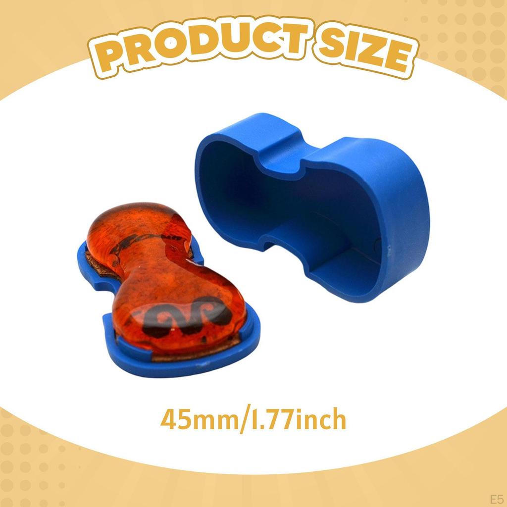 Fiolin Kolofonium Bærbar for Bratsj Cello Buer Profesjonell Musiker Gave Svart Etui