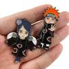 Anime Brosche Naruta Akatsuki Deidara Uchiha Itachi Brosche Cartoon Metall Abzeichen Tasche Dekoration