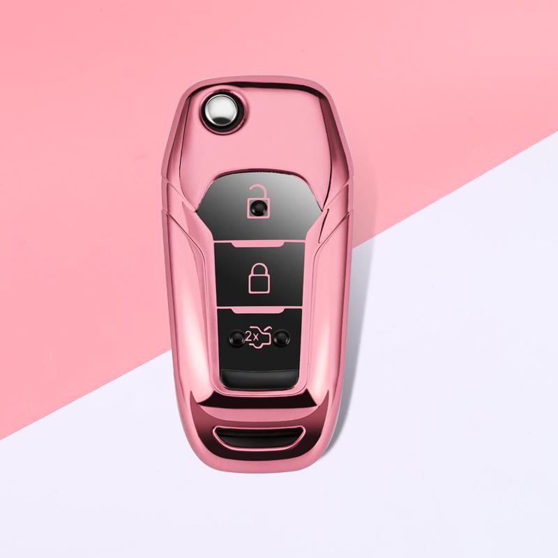 

Набор чехлов для ключей Ford для Edge, Focus, Taurus, Ecosport - Защитная оболочка для автомобильного пульта для мужчин и женщин