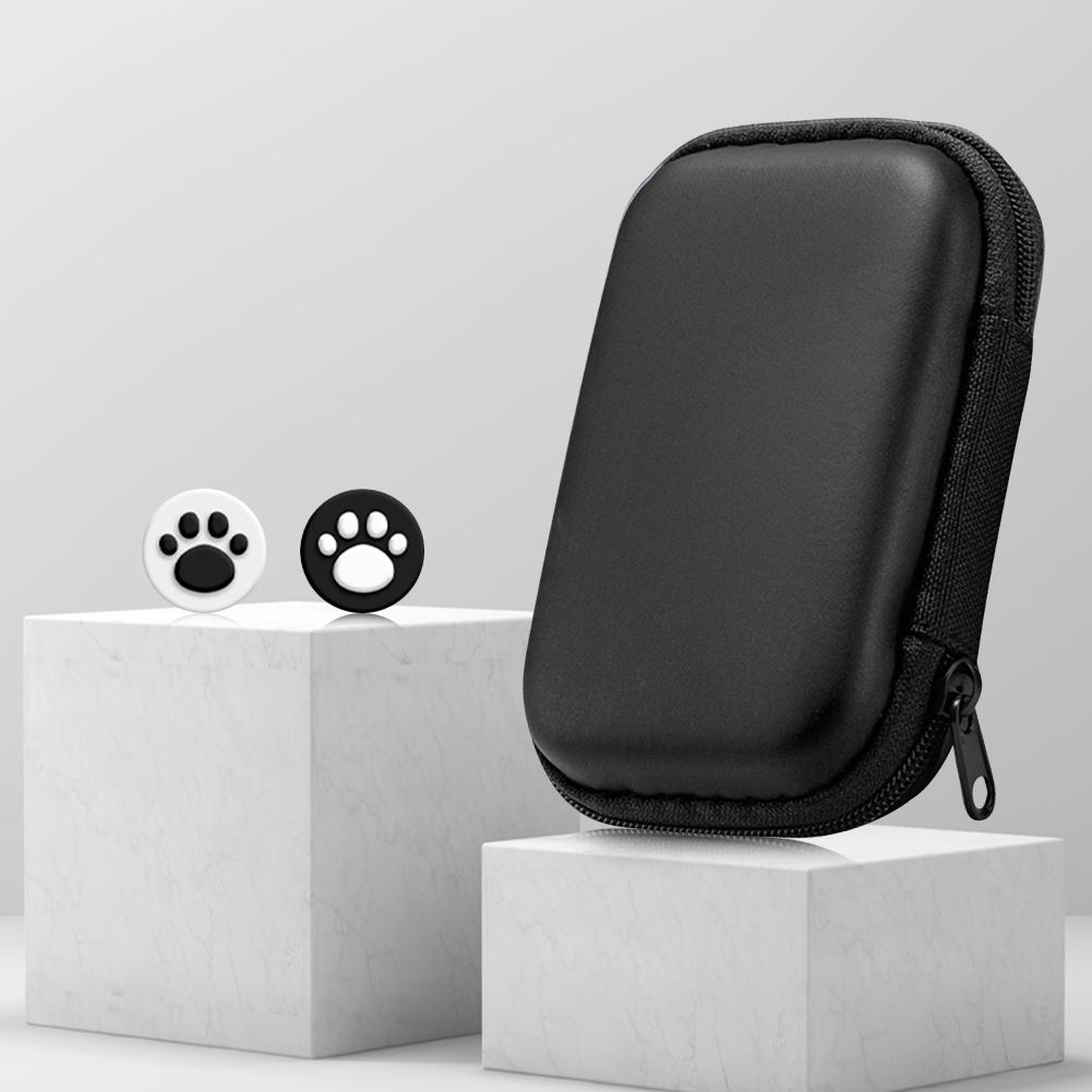 EVA Hard Carrying Case Shockproof with 2 Joystick Caps Portable Travel Case for Miyoo Mini Plus/ANBERNIC RG35XX/R36S/R35S