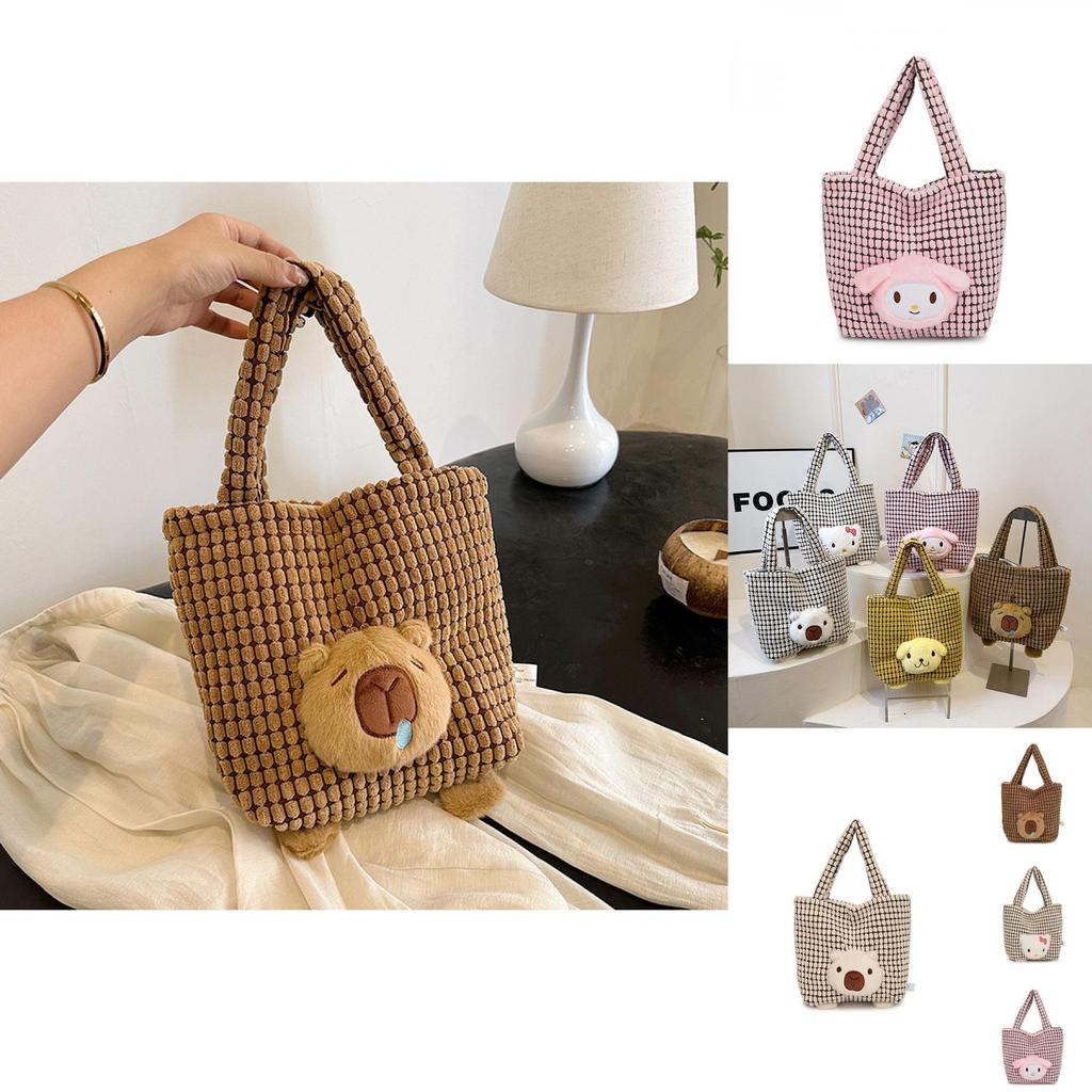 Pom Pom Purin Melody Handbag With Cartoon Animal Design For Kids And Teen Fashion