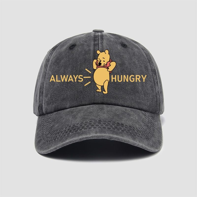 

Winnie the Pooh Cartoon Animation Creative Hat Cute Simple Casual Sun Hat Outdoor Sun Protection Men s and Women s Peaked Hat
