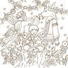 World Legend Fairy and Magical Land Journey Coloring Book