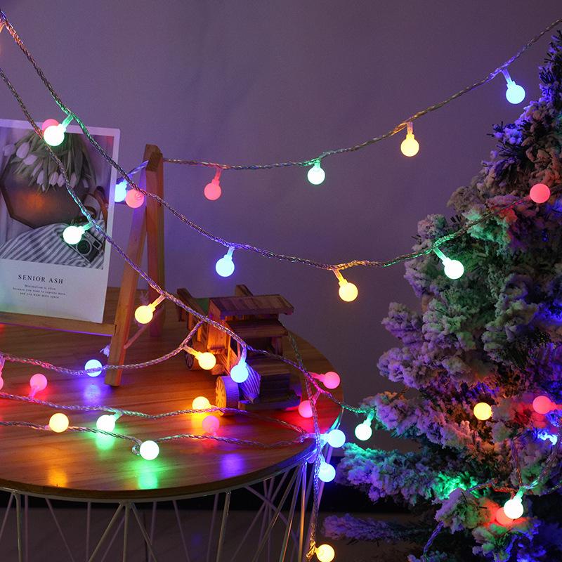 Wasserdichte LED-Lichterketten für den Außenbereich zum Campen & für Weihnachten