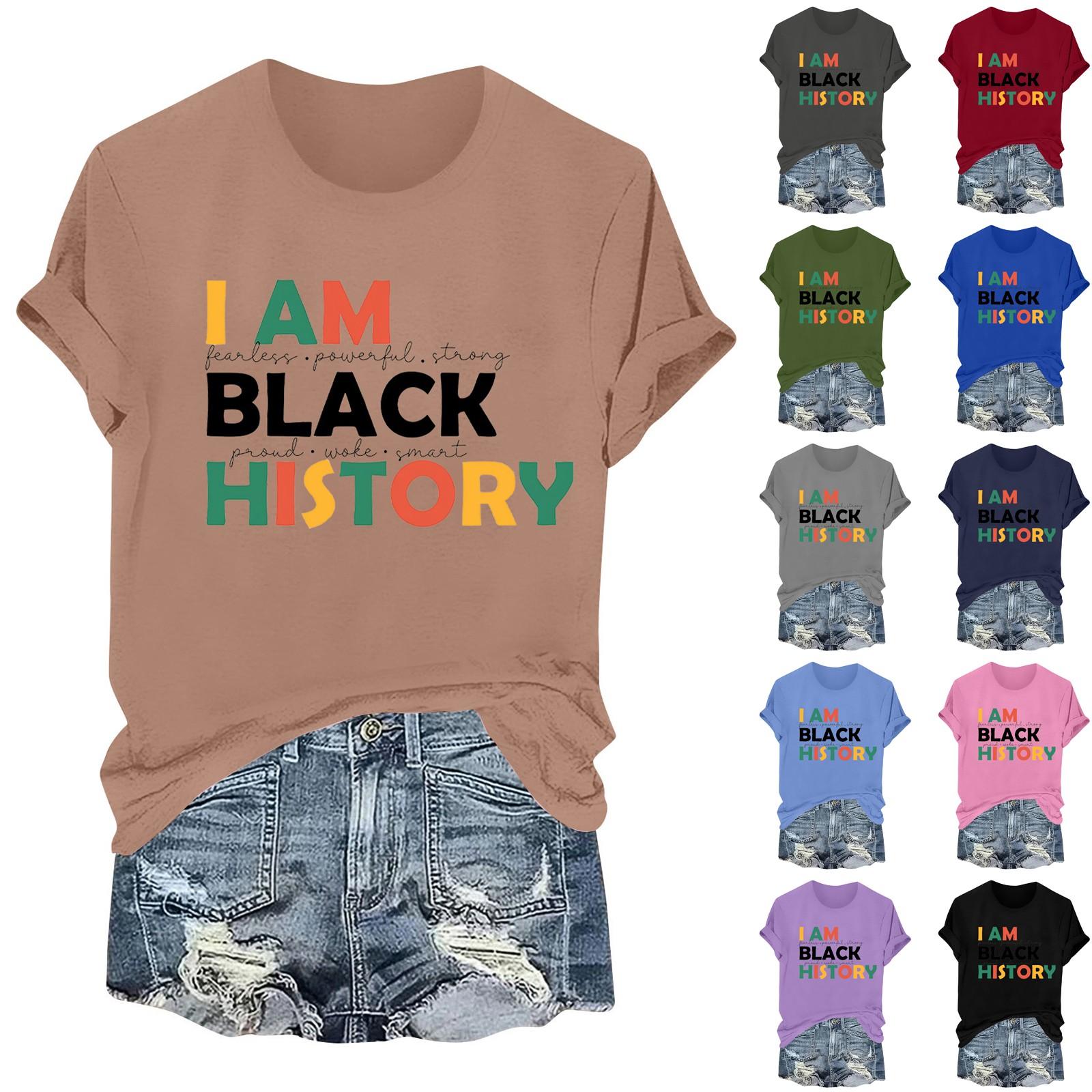 

Unisex Casual Fashion Print Crewneck Loose T-shirt S
