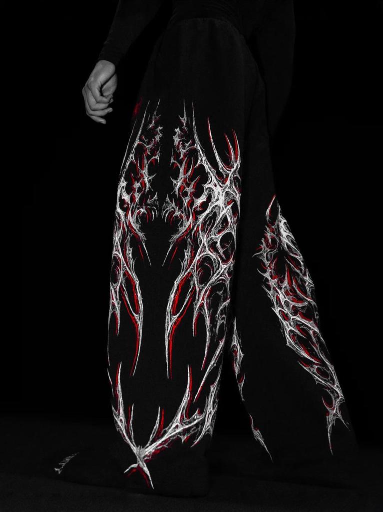 Breathedivinity Herren Europäische Fitness-Jogginghose - Lässige Gerade Hose mit Aufdruck