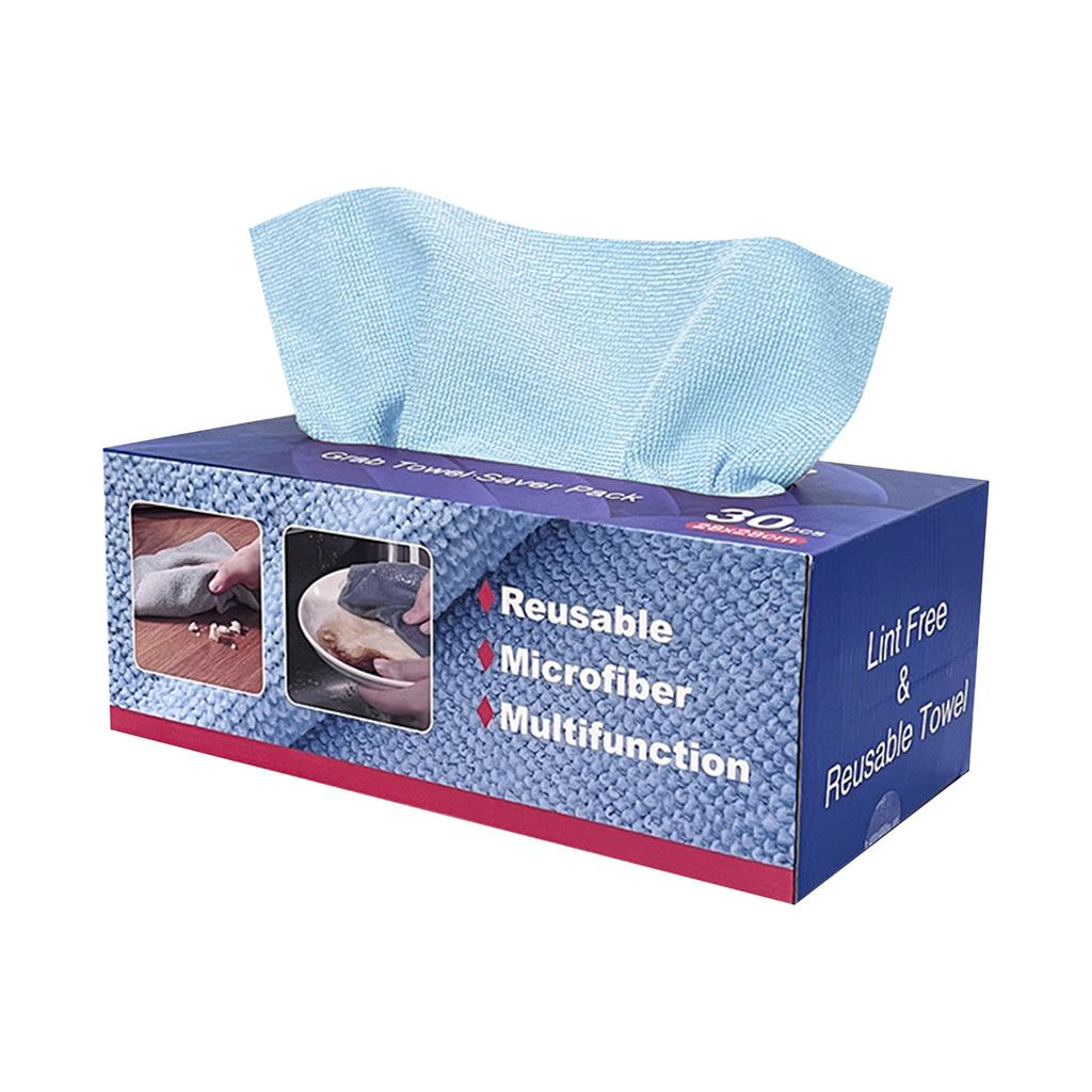 Disposable Towel Cloth, Reusable Kitchen Bar Rags, Washable Microfiber Dish Cloths, Dusting Wiper For Wiping Counter Kitchen Desk Window Glass
