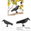 Fake Crow Decoy Bird Repellent Scare Birds Away For House Patio Porch Balcony Roof Pool Garden Decor