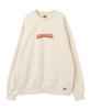 WEGO Ben Davis Plump Logo Pullover Size Gift Men's Custom-Made Sweatshirt, Off-White, M, Unisex, Streetwear, Casual, Oversized, Fall/Winter Wear,
