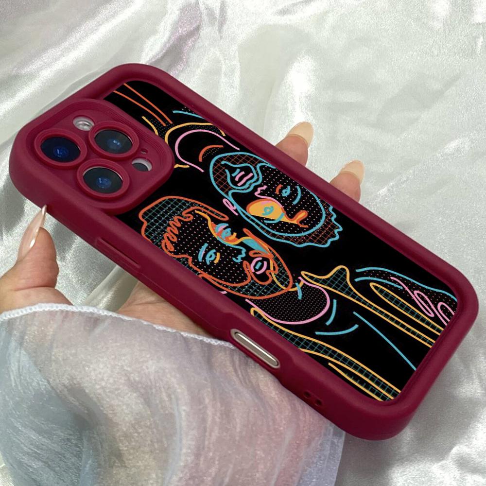 JT535 The Neon Guy for iPhone 17 16 15 14 13 12 Pro Max Samsung S26 S25 Ultra A17 A07 A56 A16 A25 A35 Xiaomi 15T Redmi 15c 14C Soft Case