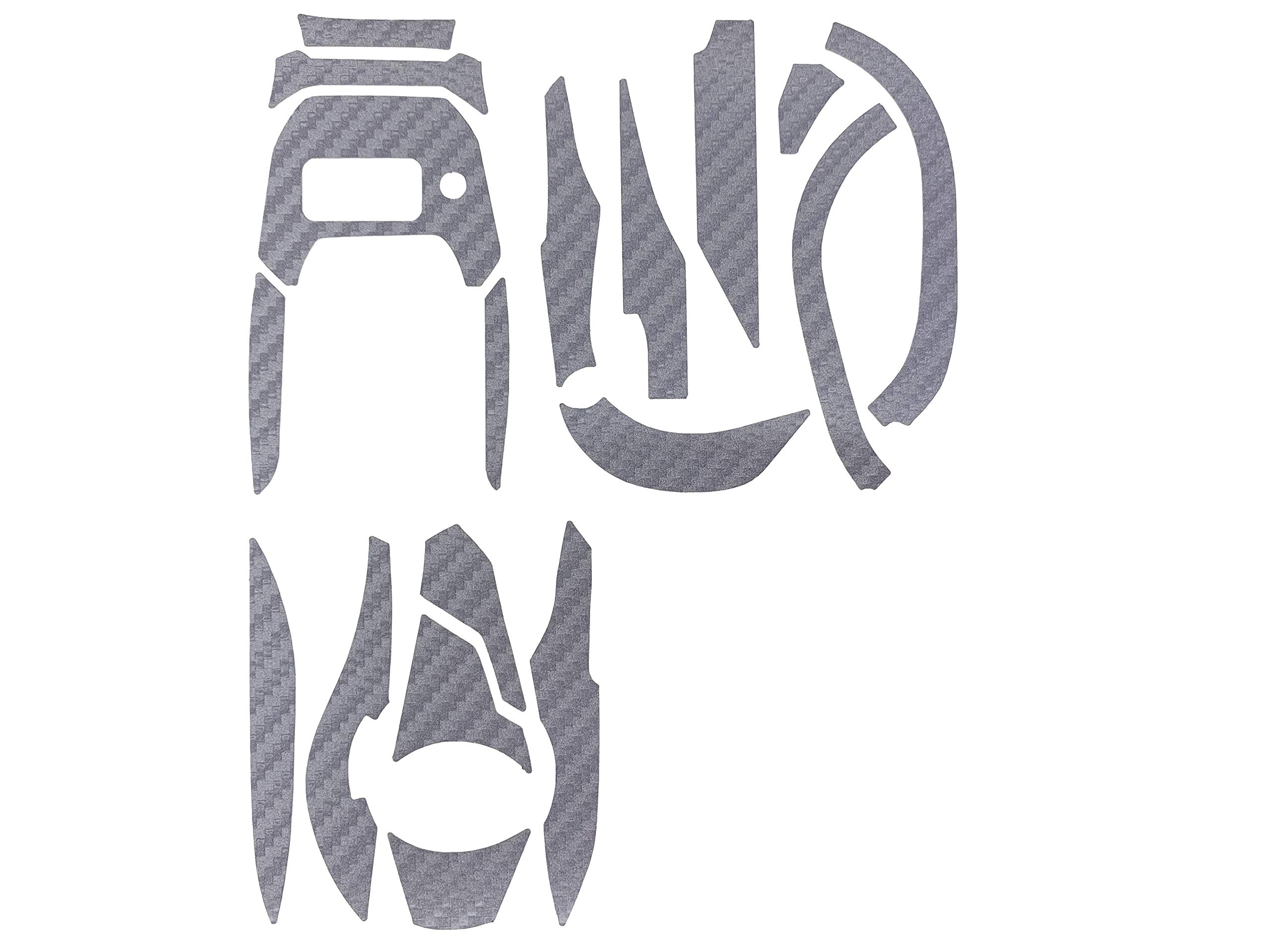 

CUSTOM Custom Decal for YOROI 18 Engetsu Premium Baitcasting Scratch Protection SEAT.JP Reel, (Silver, Right-Handed)