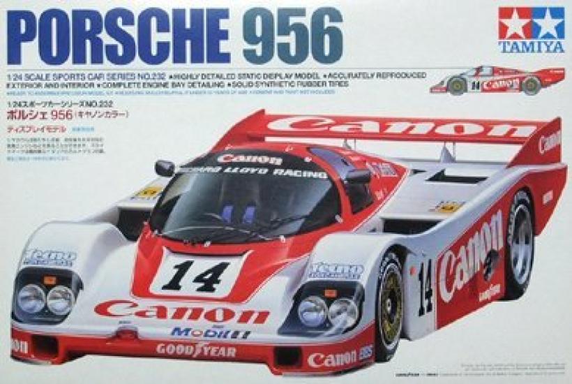 

Tamiya 124 Porsche 956 (Canon color) (124 sports car: 24232)