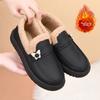 Fashion new cotton shoes women winter with fleeces slip-on can wear soft soled non-slip platform boots zapatos de mujer sneakers women