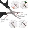 Jagged Fish Tackle Pesca Accessories Scissors Tool Lure Hook Remover Fishing Plier PE Line Cutter