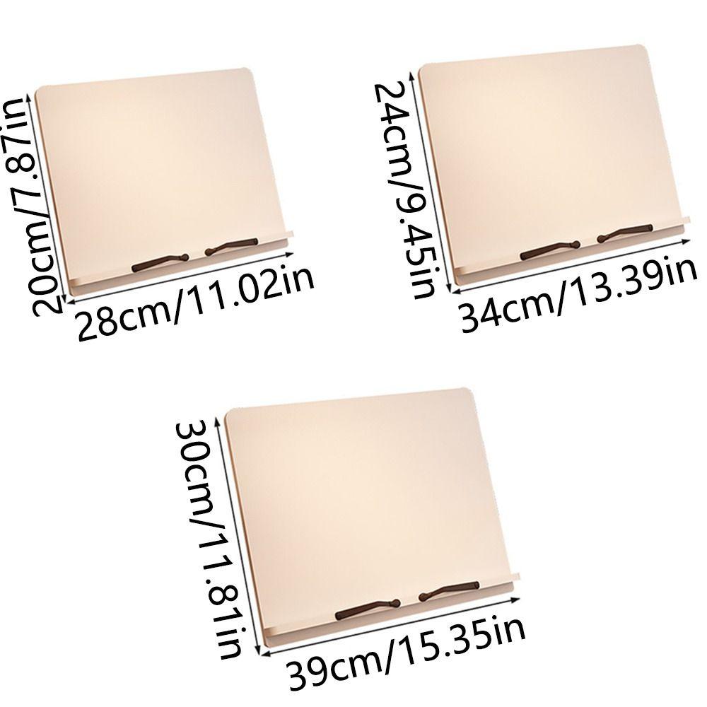 Multi-Position Book Holder Tray Adjustable Reading Rest Tablet Compact Cookbook Bracket  Adults