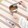 Titanium Renge Fork Set Made in Japan Outdoor Camping Climbing Lightweight Sturdy Tableware Ramen [Belmont] BM-082 (with case) Tsubame-Sanjo