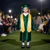 3 шт./комплект, детская выпускная форма для детского сада с кисточкой, шапочкой и шалью, V-образным вырезом, длиной до икры, длинными рукавами, застежкой-молнией, начальный выпускной халат