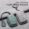 Fit For Land Rover Range Rover Sport Evoque Freelander Fit For Jaguar Xf Xj Xe Xjl Xf Genuine Leather Auto Smart Key Fob Case Key Ring Auto