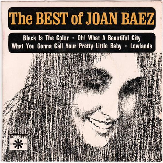 7-дюймовая пластинка JOAN BAEZ The Best Of Joan Baez RX8501 Roulette 1964 Австралия КантриФолк Б/у