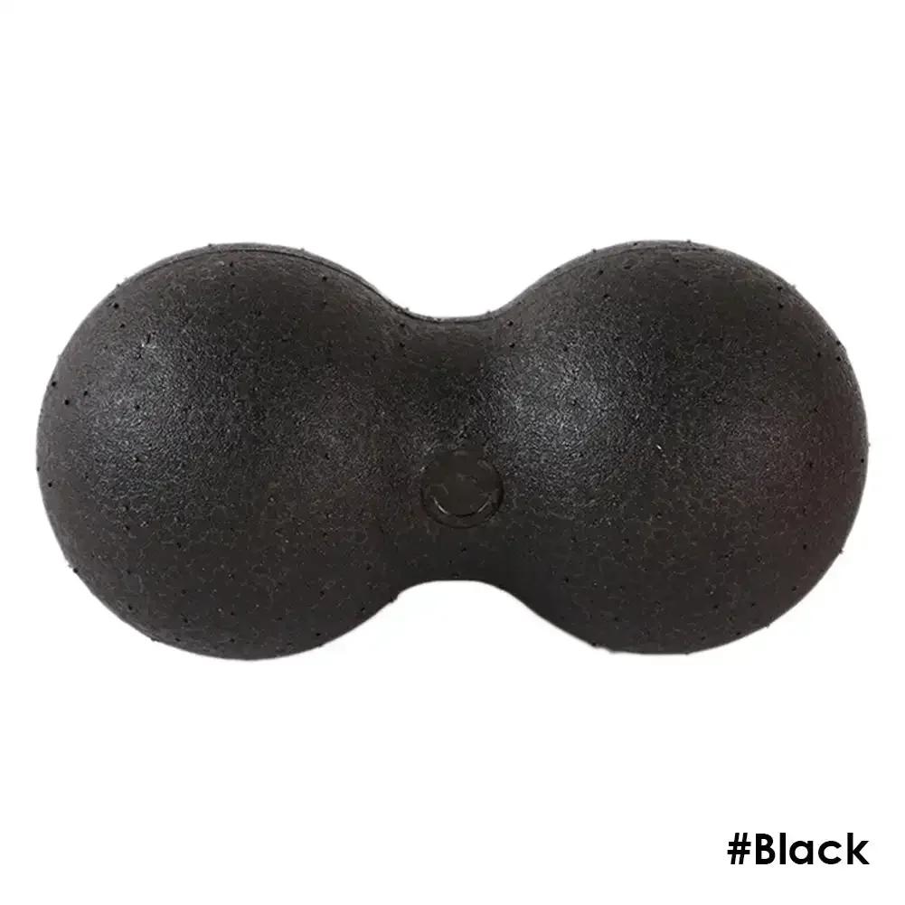 Peanut Fitness Massage Ball Set Yoga Roller Double Lacrosse Mobility Ball for Myofascial Physical Therapy Deep Tissue Massage