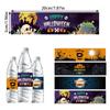 Skull Halloween Water Bottle Labels Bone Halloween Party Supplies  Household