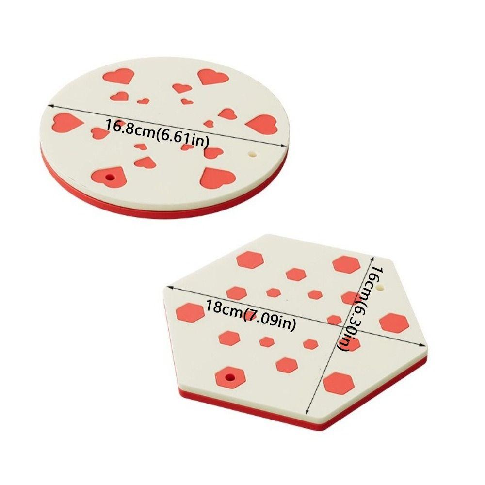 Non-Slip Oil-Resistant Place Mat Anti-scalding Pot Lid Storage Mat Pot Holder  Home Organizer