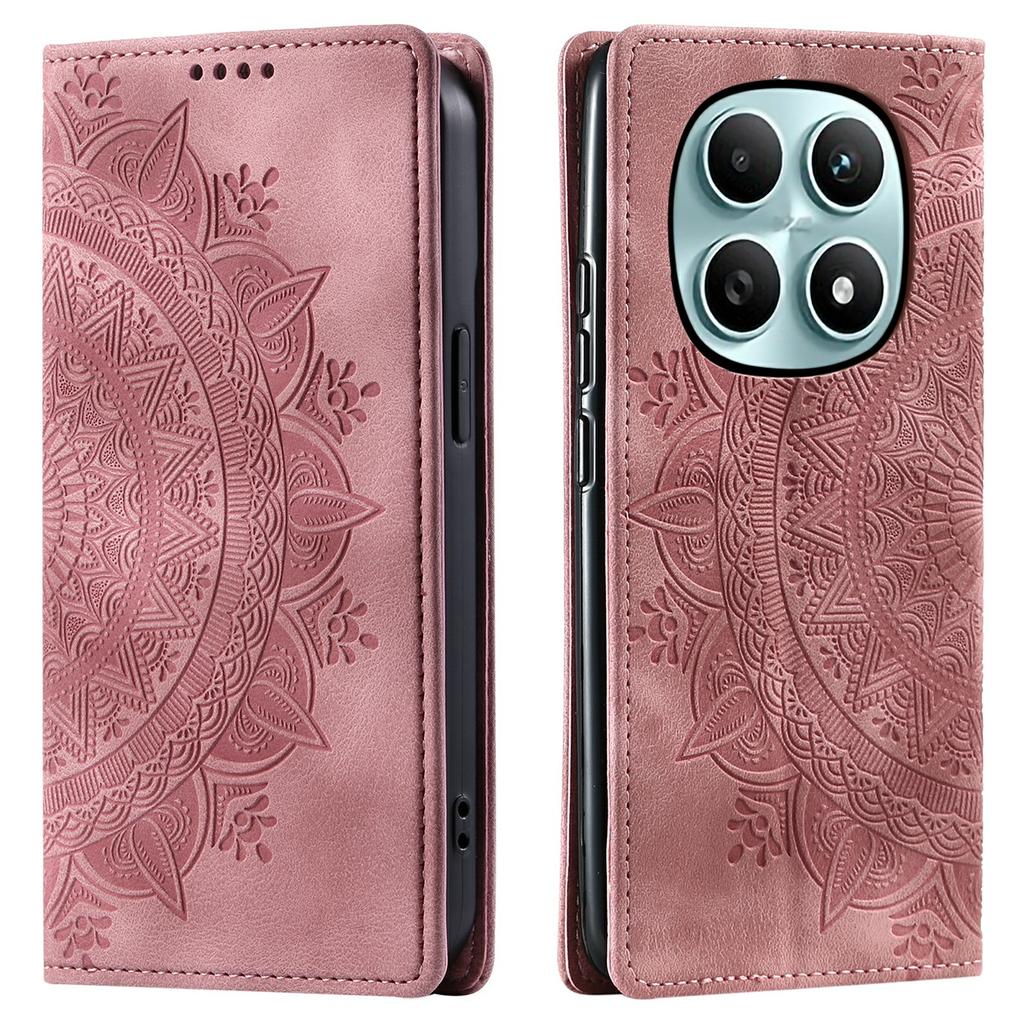 Dla Xiaomi Poco M8 5G/Redmi Note 15 5G (Światowy) Etui Zamykane Magnetycznie Skórzane Etui na Telefon Wzór Nadrukowany