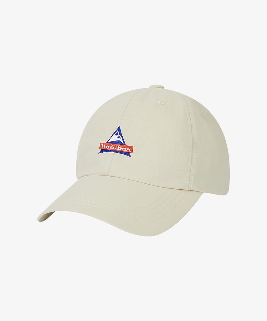 Holluba 6P Logo Nylon Cap Beige
