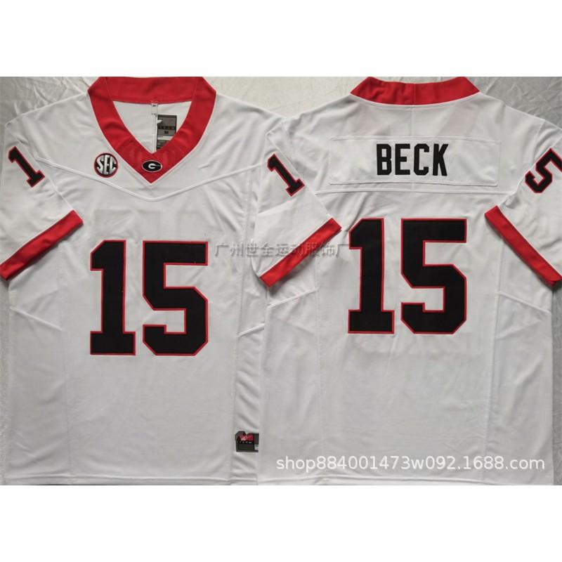Mens College Football Jersey Team Cotton Blend Rugby Training Shirt Buckeyes Longhorns Volunteers Buffaloes