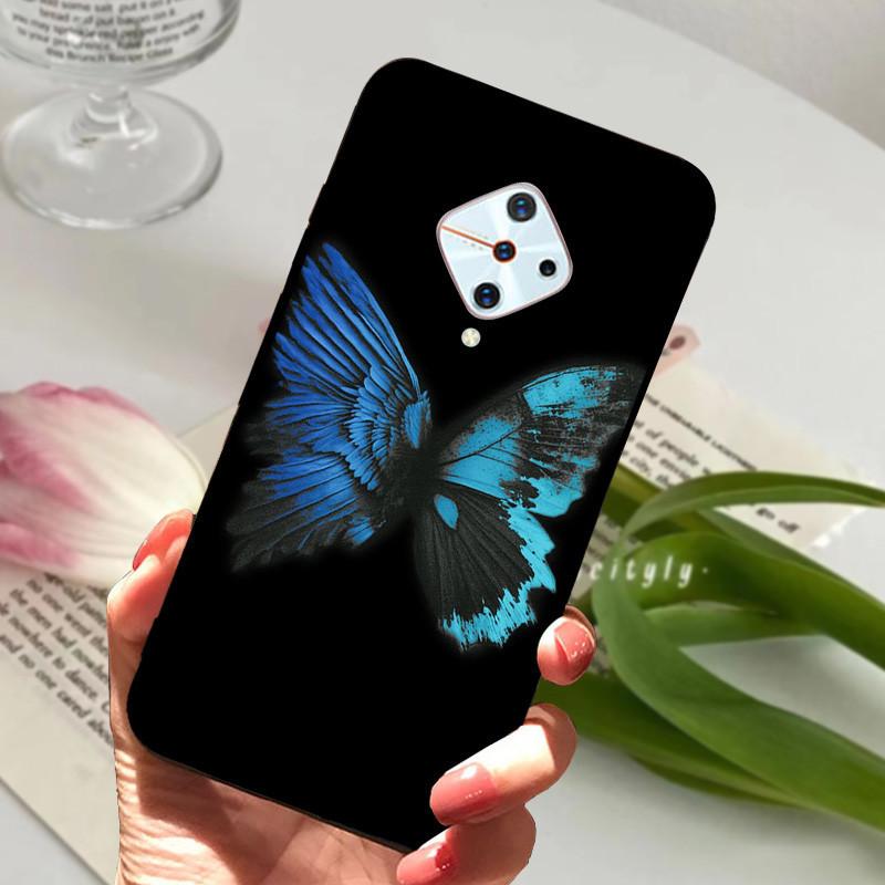 For Vivo V17 Case Cover S1 Pro Silicone Soft Painted Phone Case for VIVO 1920 V17 Russia Case TPU Bumper for vivoV17 V 17 s1Pro