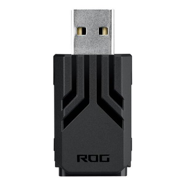 ASUS ROG Polling Rate Booster (Black)  8000 Hz Wireless Polling Rate  Wireless Compatible  Wired Compatible  AC09 ROG Polling Rate BoosterBlack