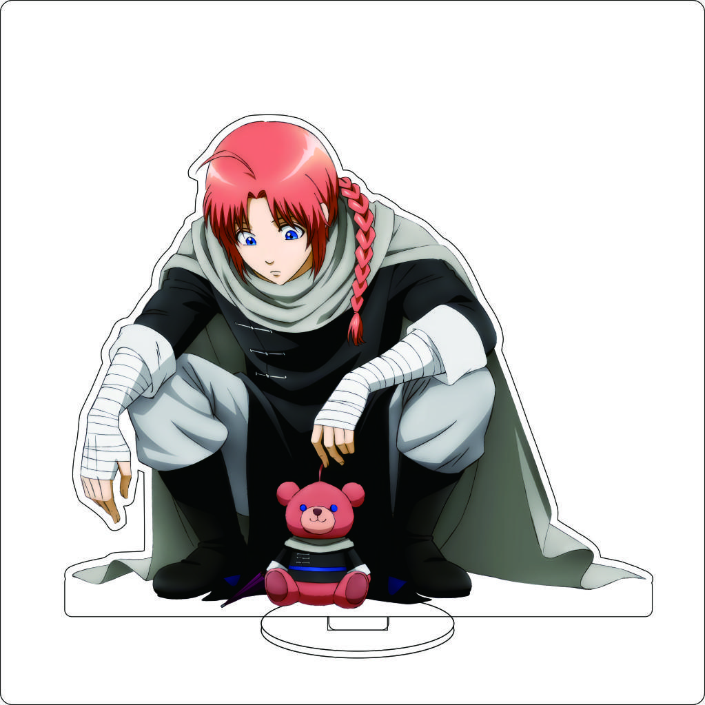 16CM Anime Gintama Cosplay Acrylic Stand Ornaments Kagura Kondou Isao Katsura Kotarou Sakata Gintoki Figure Stand Gifts