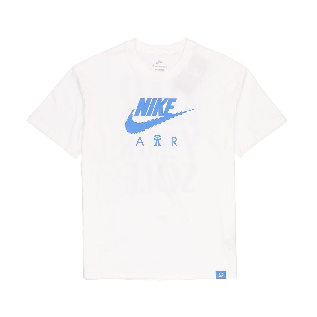 Nike Alphabet Logo Print Cotton Crew Neck T-Shirt Men Tops White DQ1017-100