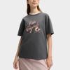 New FILA X MAISON KITSUNE ORIGINALE T Shirt Women's Silent Phantom Gray F11W529122F-DY