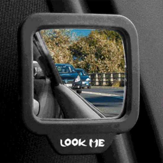 Adjustable Blind Spot Mirror Stick Wide Angle Car Rv Truck Van Side View Convex