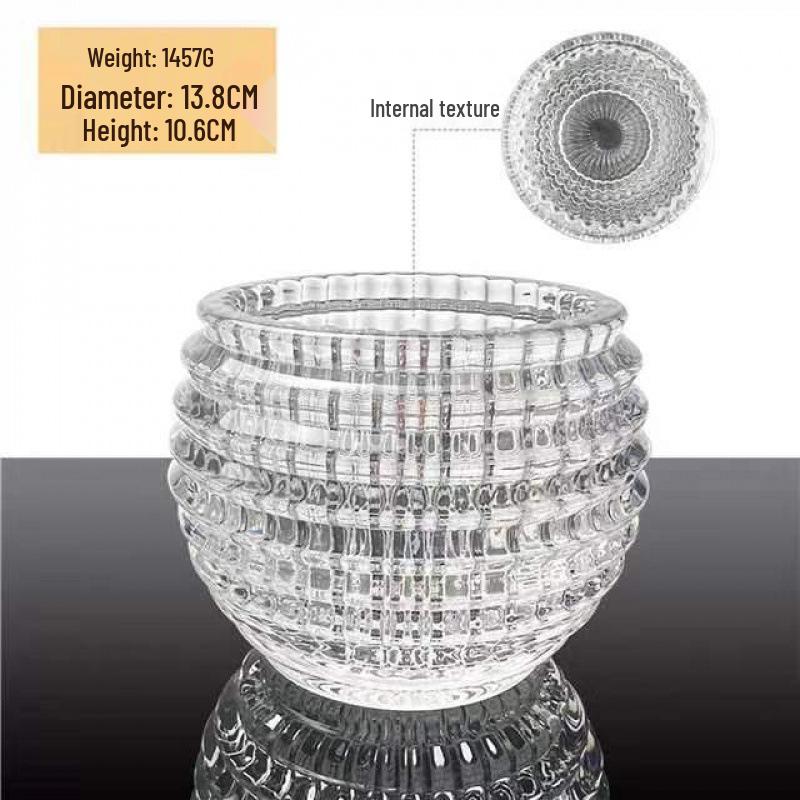Creative Soy Candle In Glass Jar with Lid - Small Yurt Incense Holder