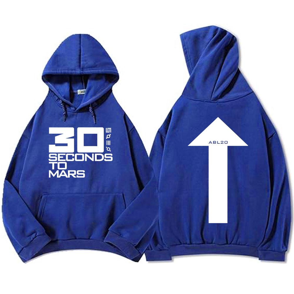 A BEAUTIFUL LIE 20TH ANNIVERSARY ROSE HOODIE THIRTY SECONDS TO MARS Band Graphic Sweatshirts Autumn Fleece Male Pullovers Unisex