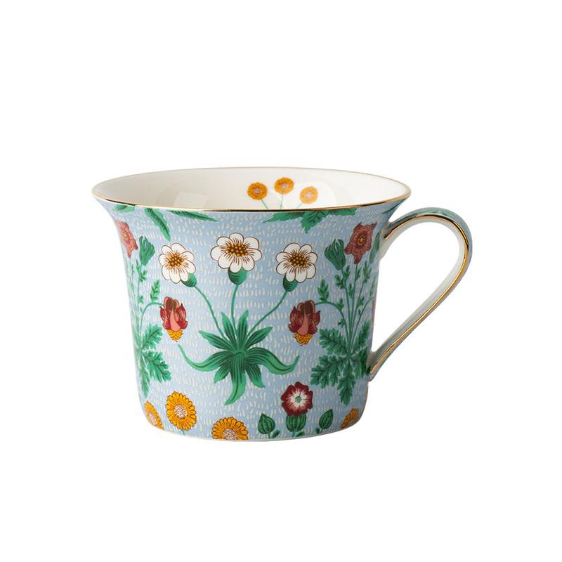 Exquisite Ceramic Coffee Cup Saucer 250ml Couple Mug European Afternoon Tea Flower Tea Coffee Cup Breakfast Cup Birthday Gifts